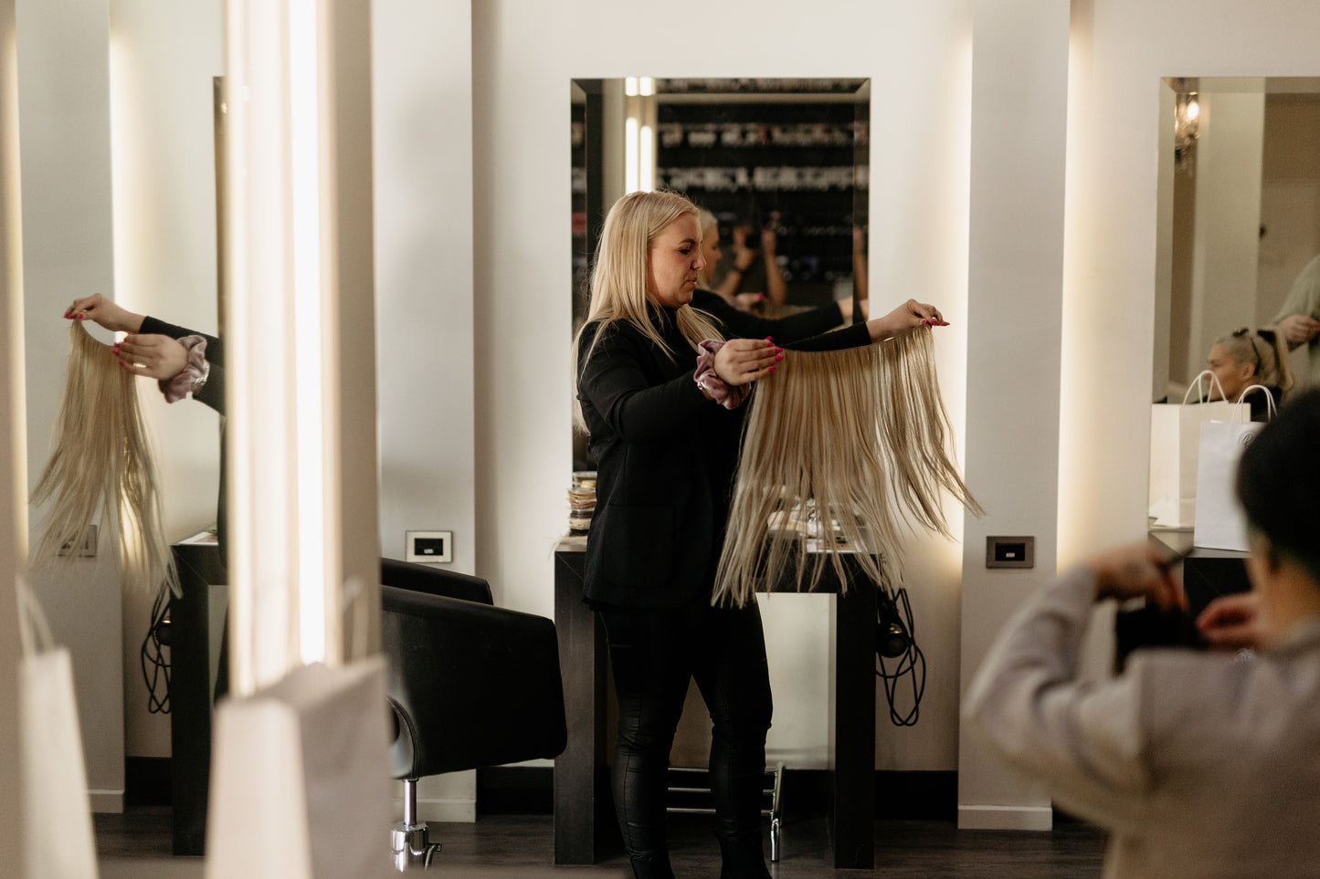 FINE HAIR METHOD -Genius Weft Extension Training NZ